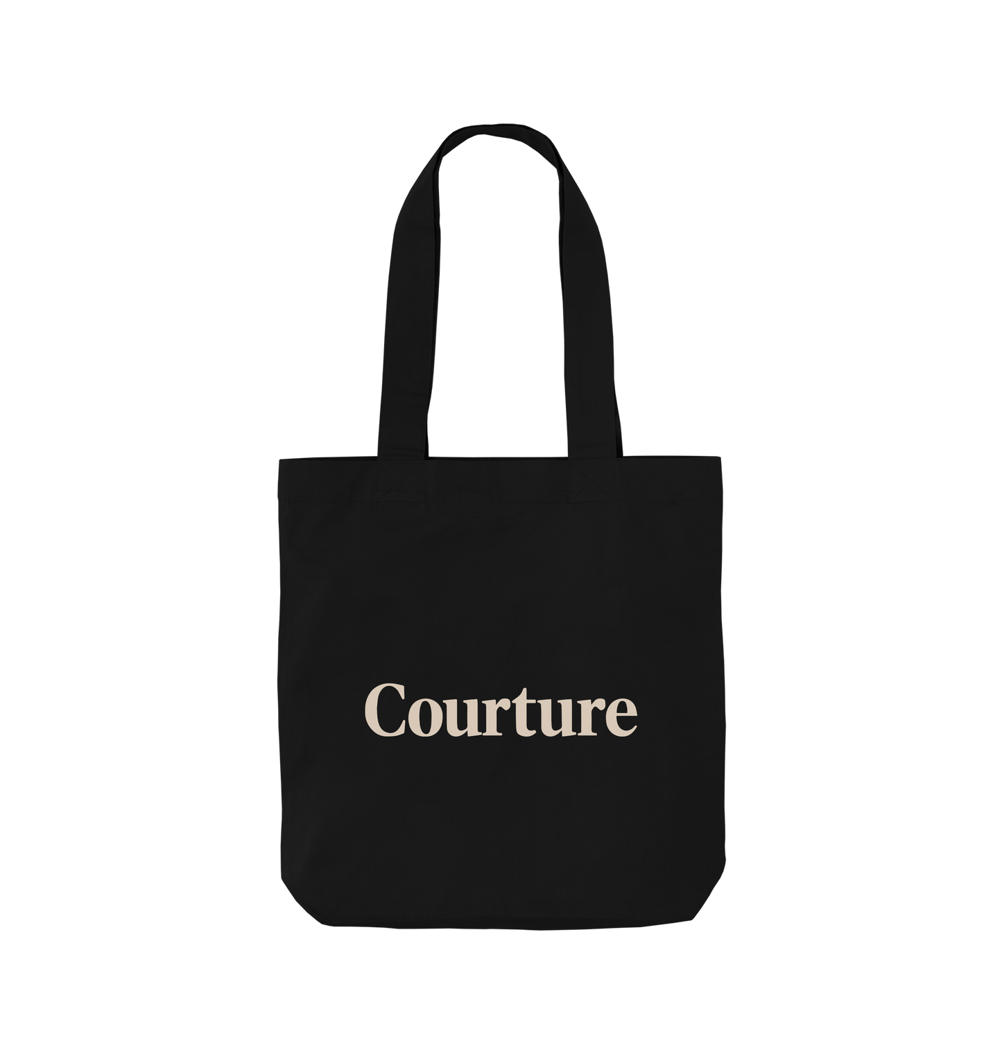 Black Printed Bag Back