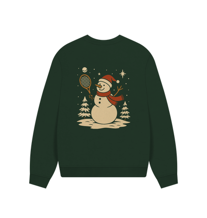 Evergreen Printed Sweater Back