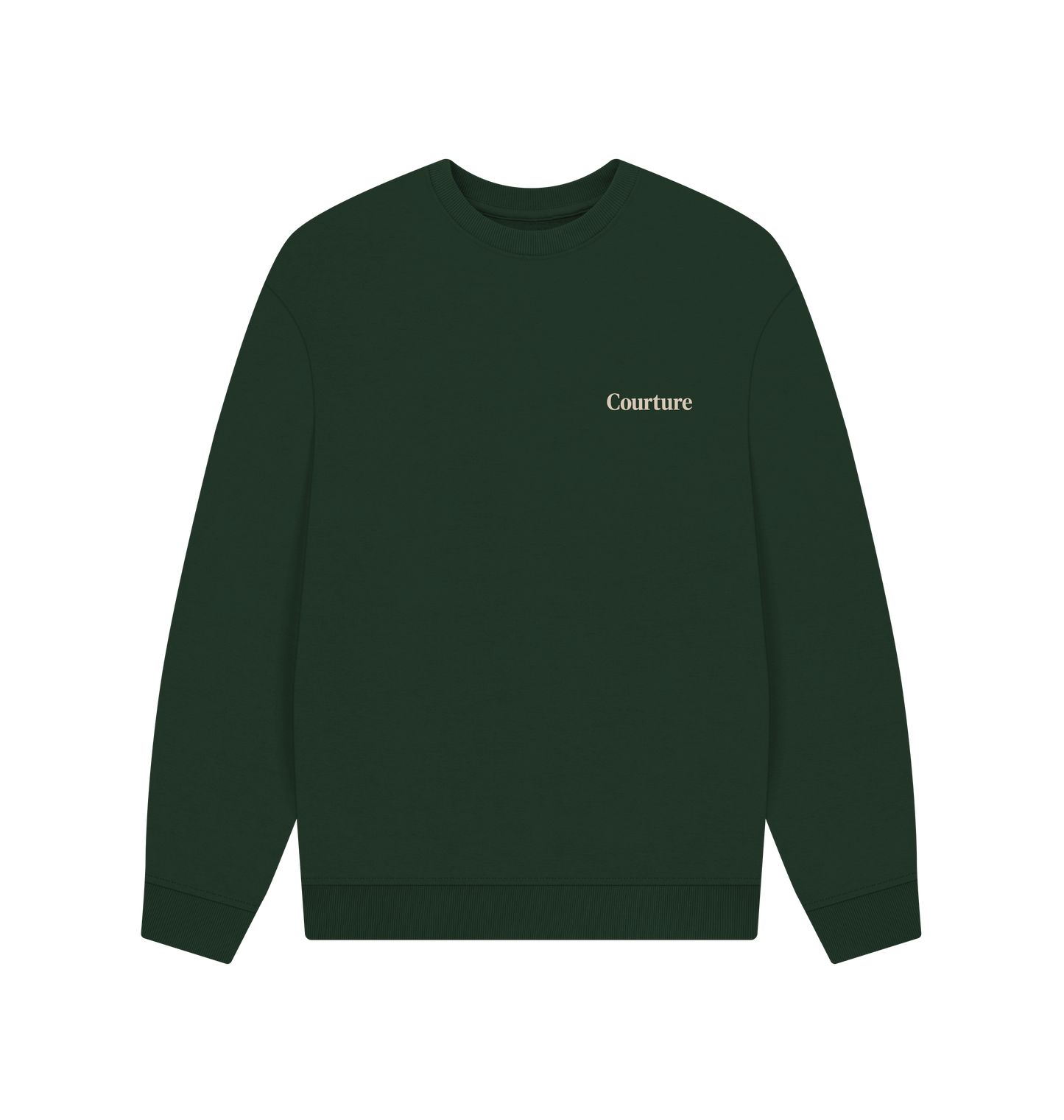 Evergreen Printed Sweater Front