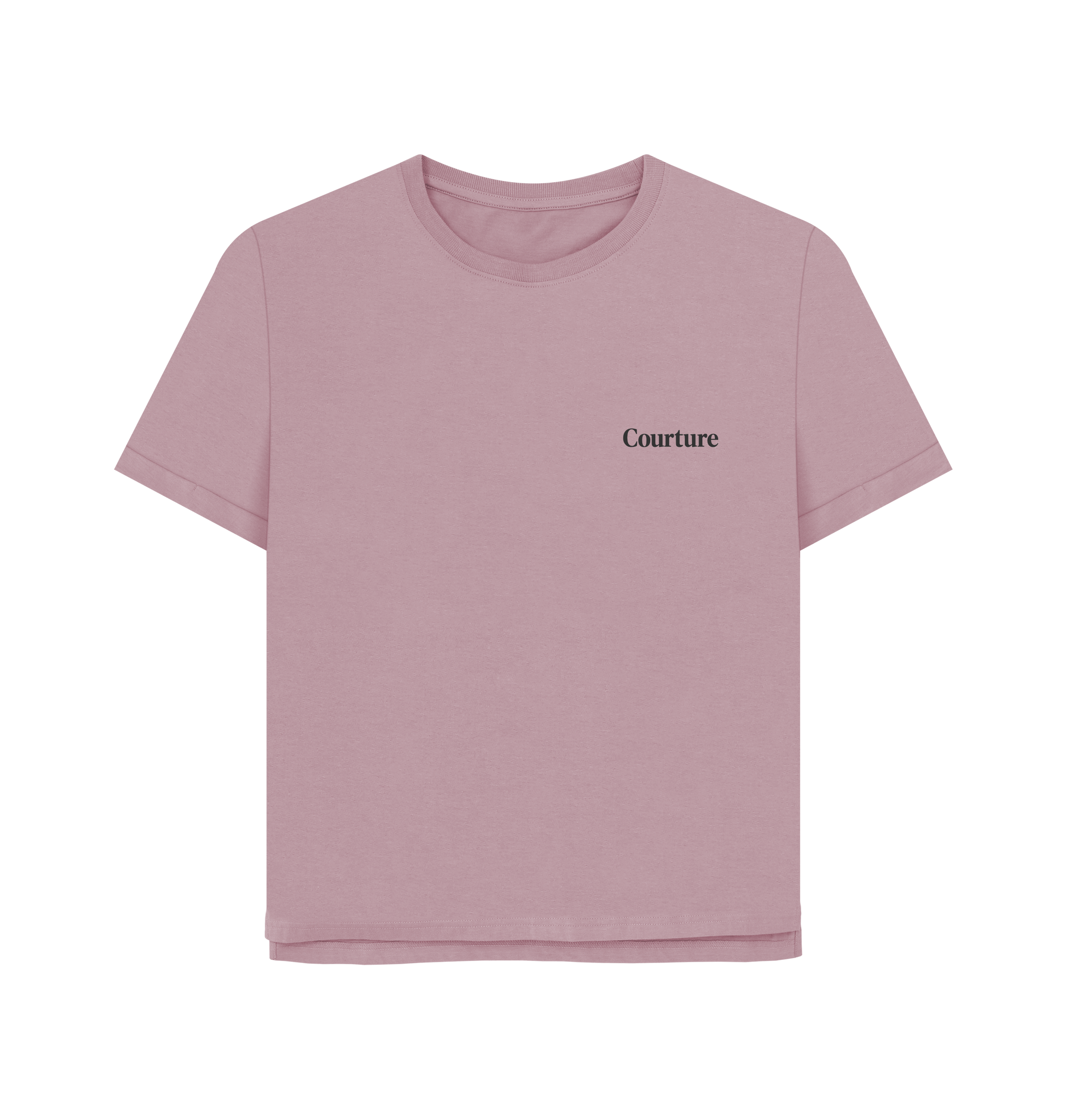 Mauve Printed T-shirt Front
