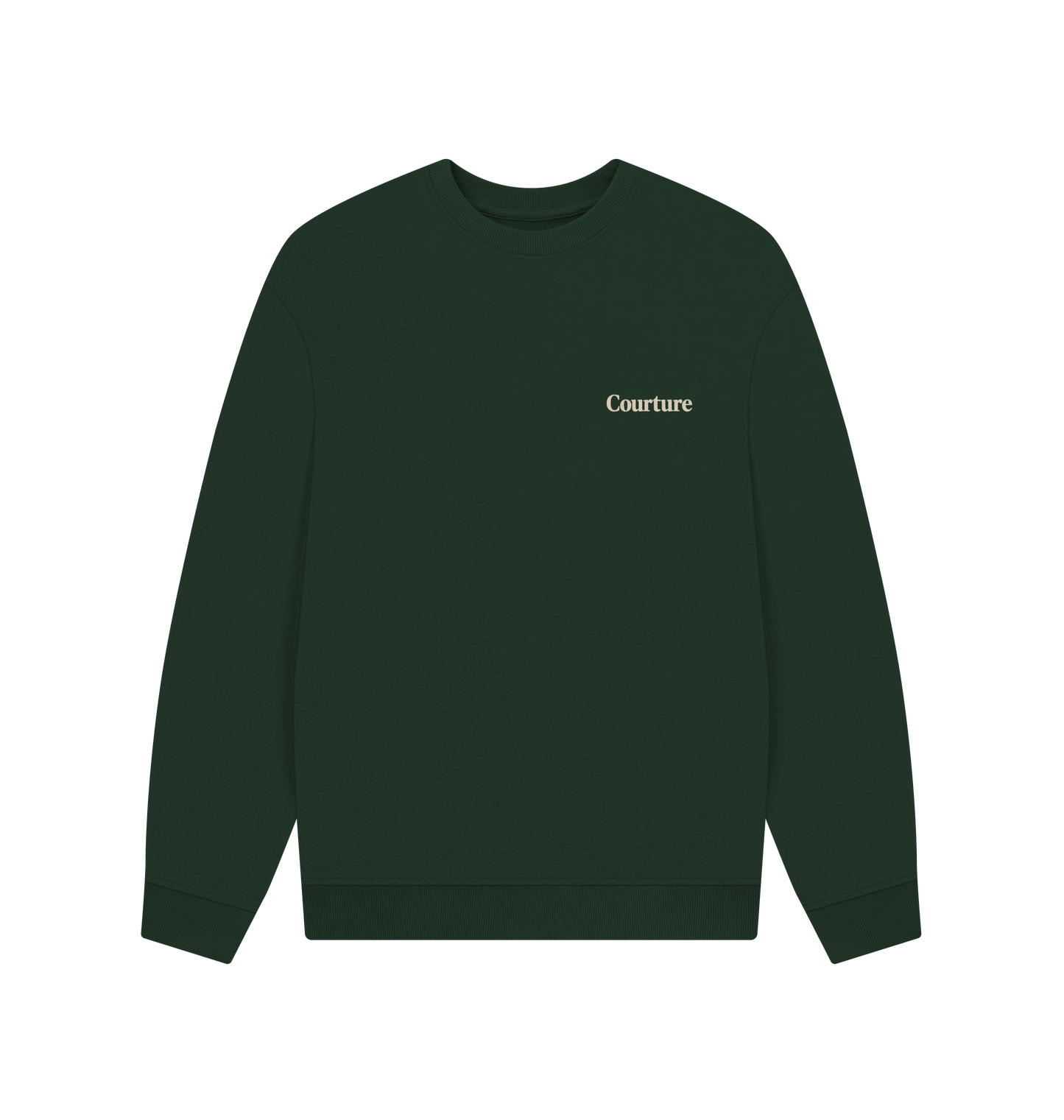 Evergreen Printed Sweater Front