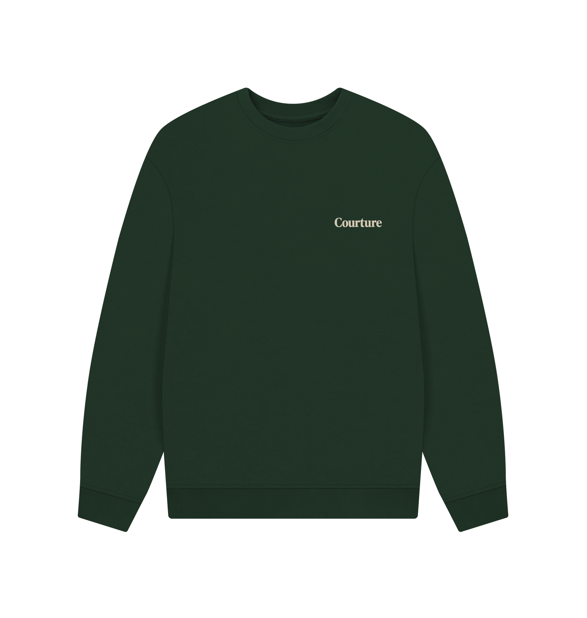 Evergreen Printed Sweater Front