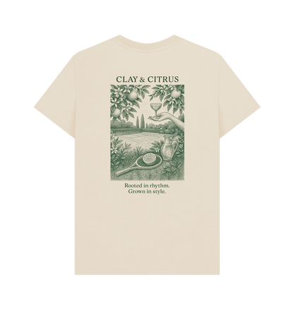 Oat Printed T-shirt Back