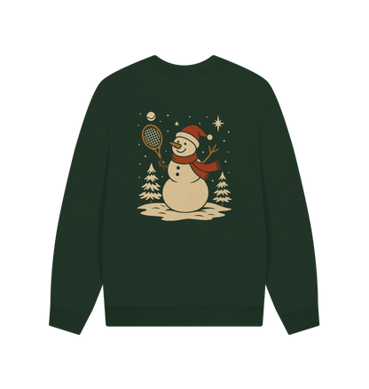 Evergreen Printed Sweater Back