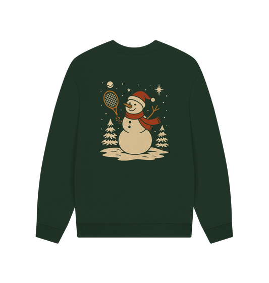 Evergreen Printed Sweater Back