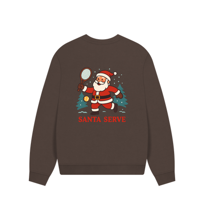 Chocolate Printed Sweater Back