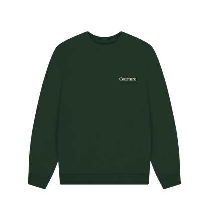 Evergreen Printed Sweater Front