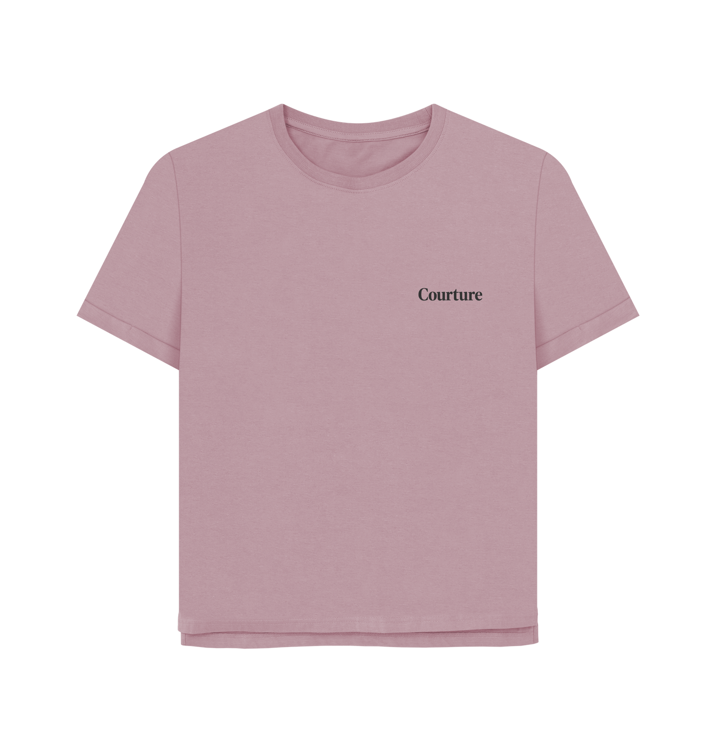 Mauve Printed T-shirt Front