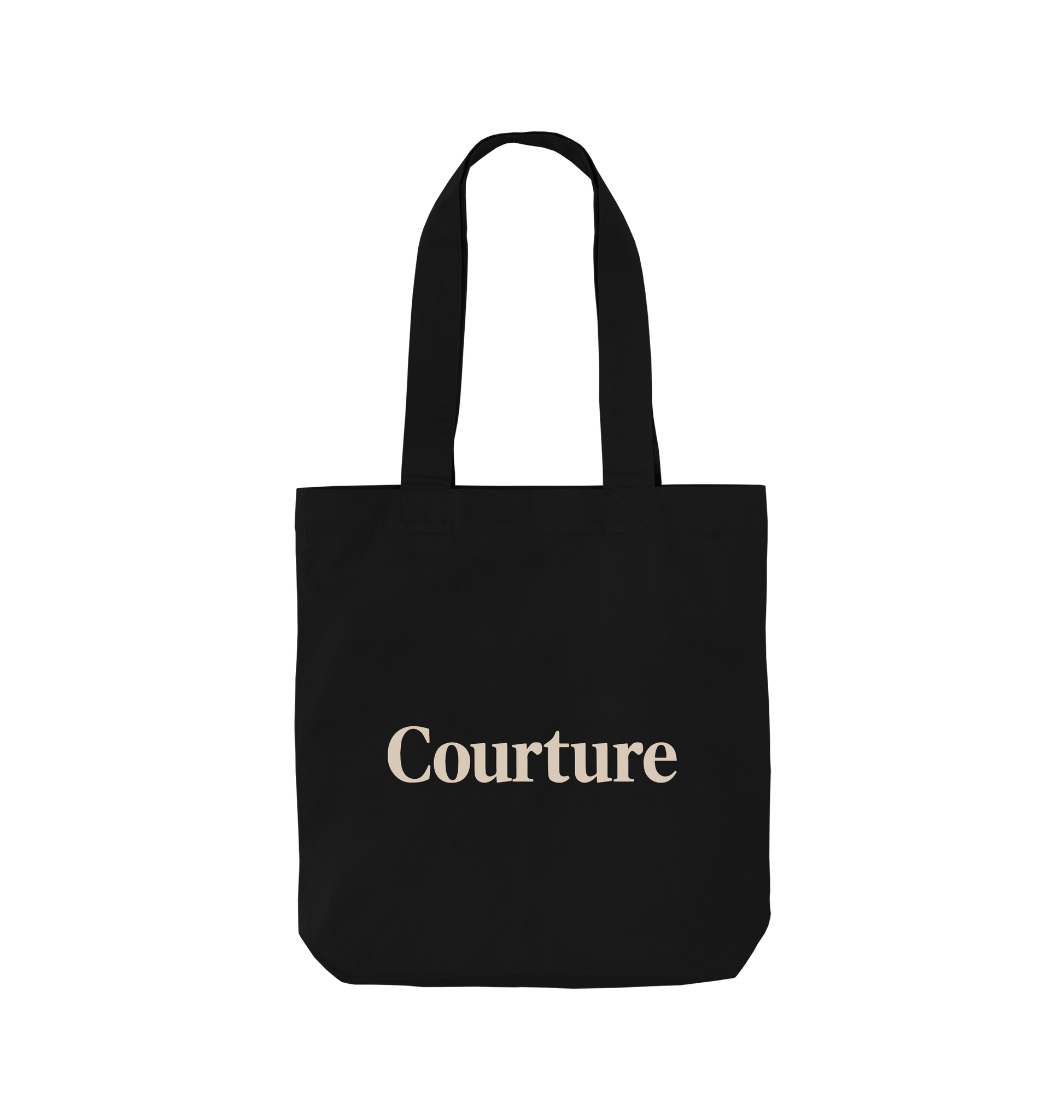 Black Printed Bag Back