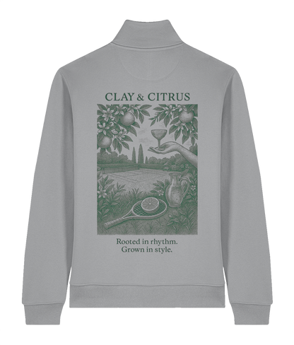 Clay & Citrus Quarter-Zip Sweatshirt