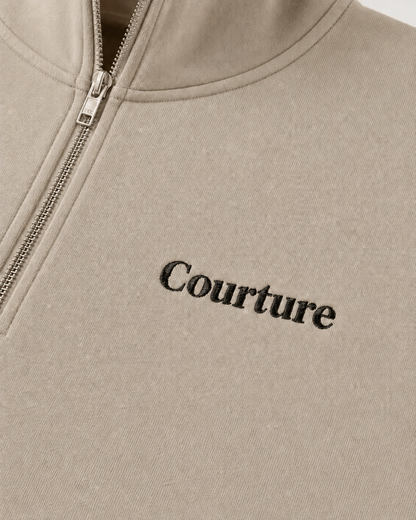 Olive Grove Match Quarter-Zip Sweatshirt