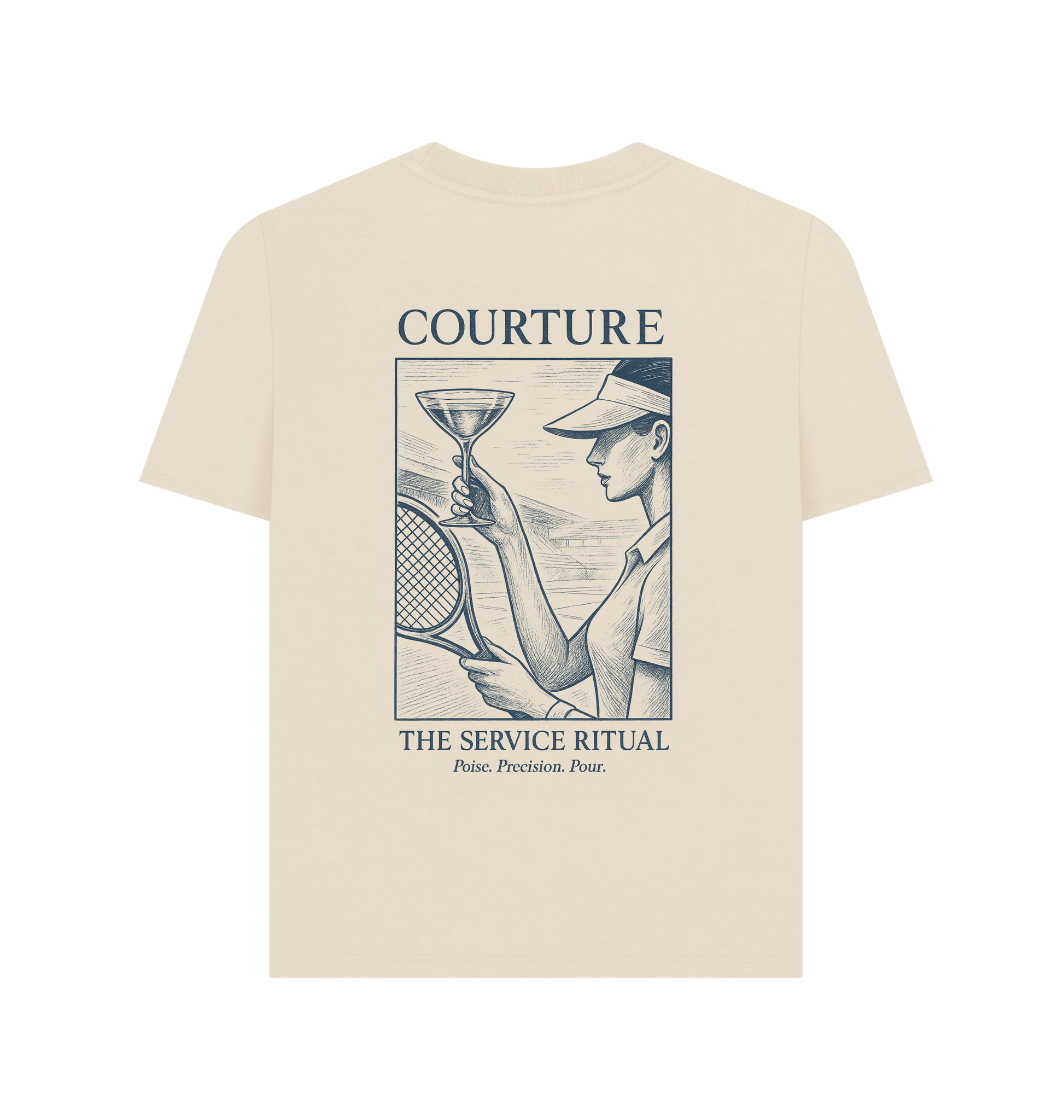 Oat Printed T-shirt Back