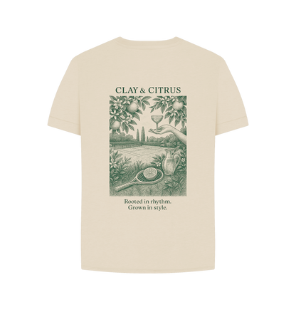 Oat Printed T-shirt Back