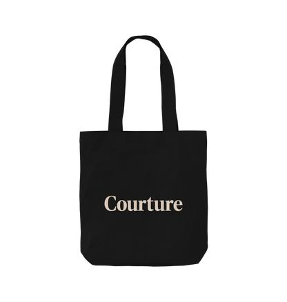 Black Printed Bag Back