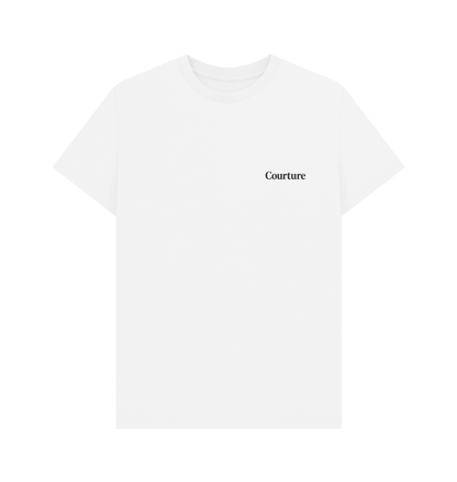 White Printed T-shirt Front