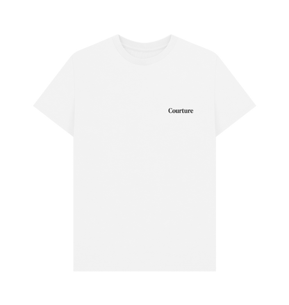 White Printed T-shirt Front