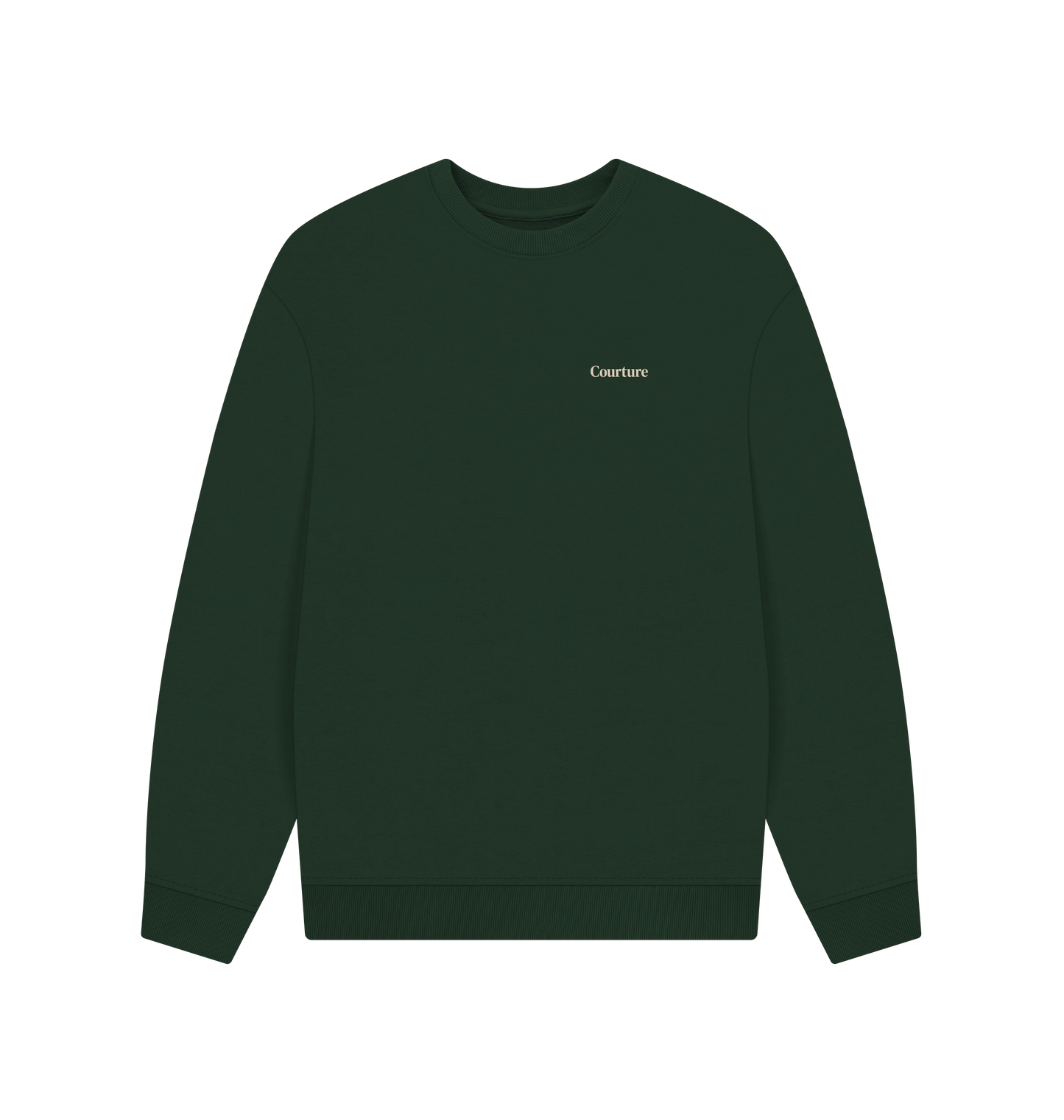 Evergreen Printed Sweater Front