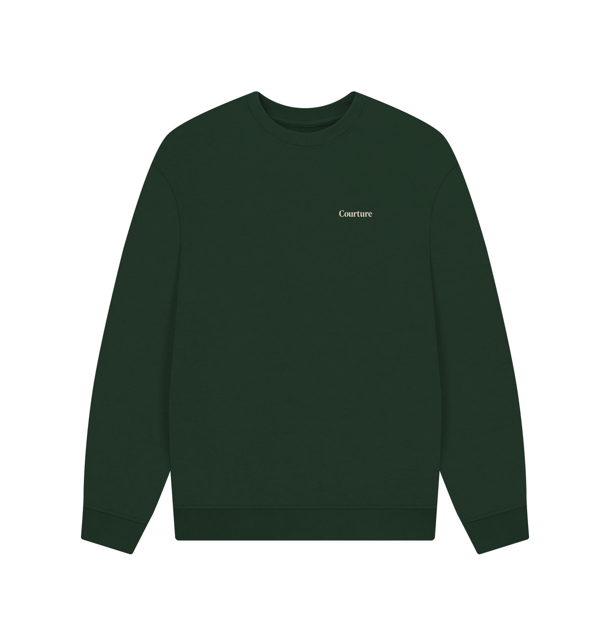 Evergreen Printed Sweater Front