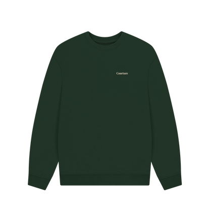 Evergreen Printed Sweater Front