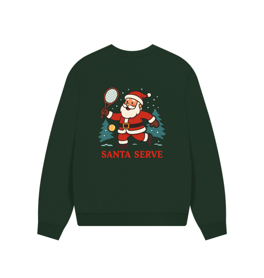 Evergreen Printed Sweater Back